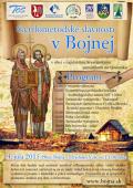 Cyrilometodské slávnosti v Bojnej 2015